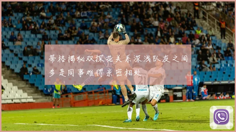 蒂格揭秘双探花关系深浅队友之间多是同事难得亲密相处