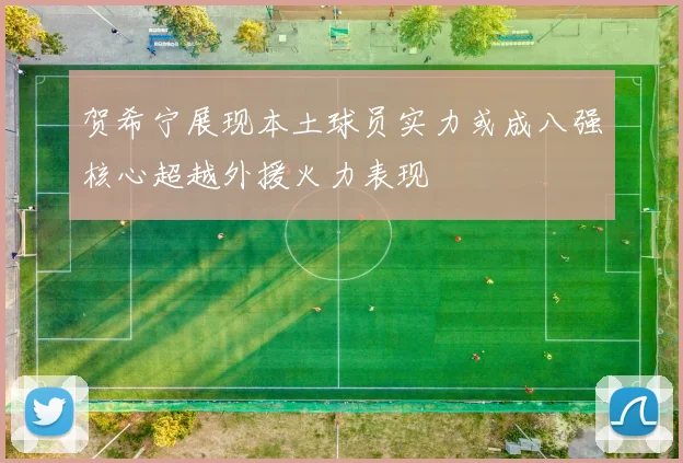 贺希宁展现本土球员实力或成八强核心超越外援火力表现